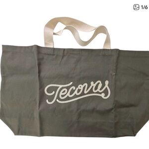 Tecovas Canvas Rope Logo Tote